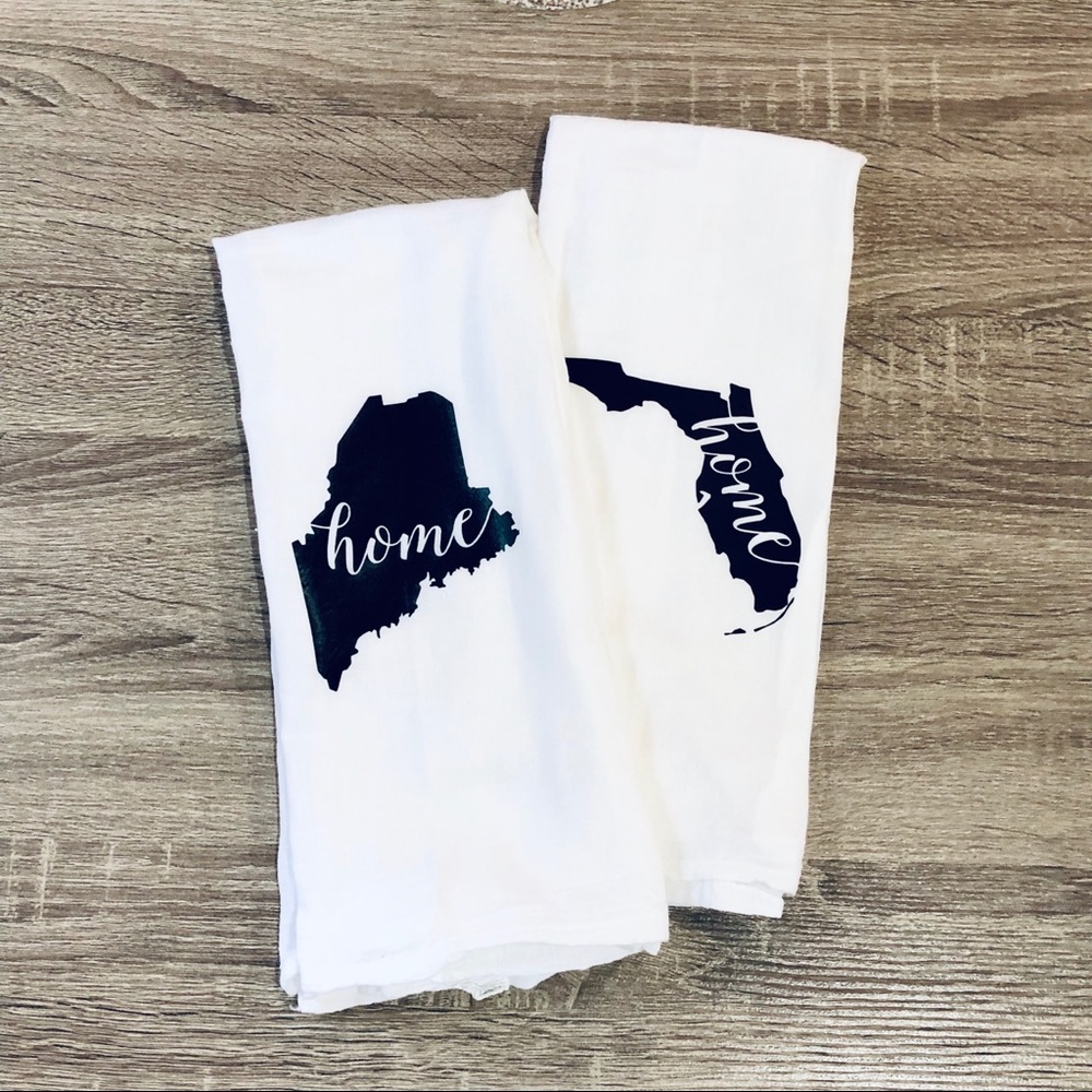 State of Mind Tea Towel - choose your state!